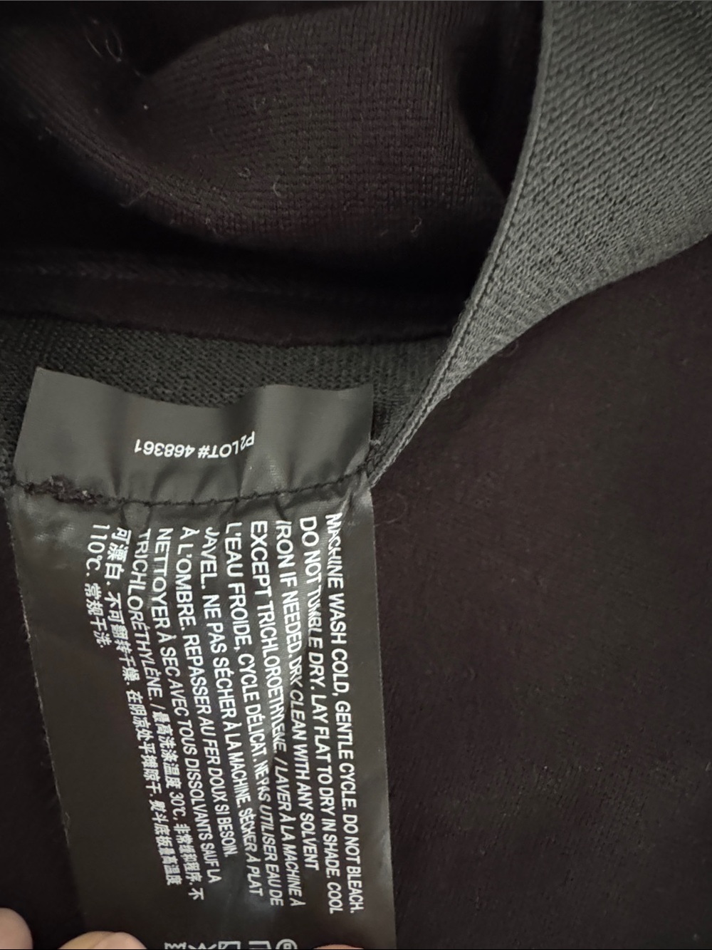 Theory Black Waistband Dress Pants π - Picture 3 of 6